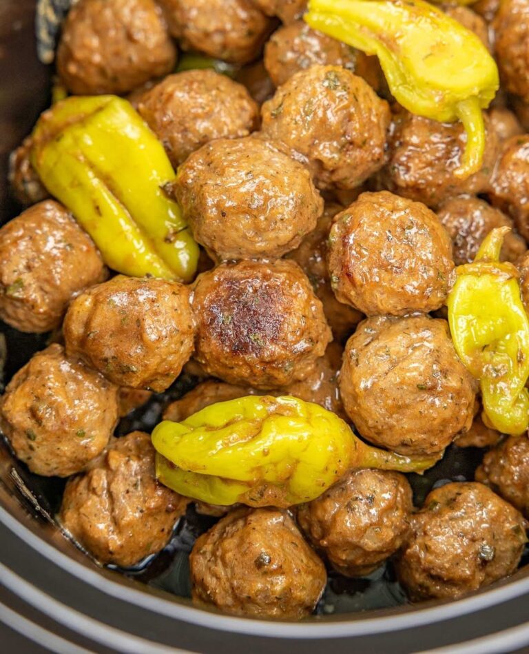 Slow Cooker Mississippi Meatballs Recipe