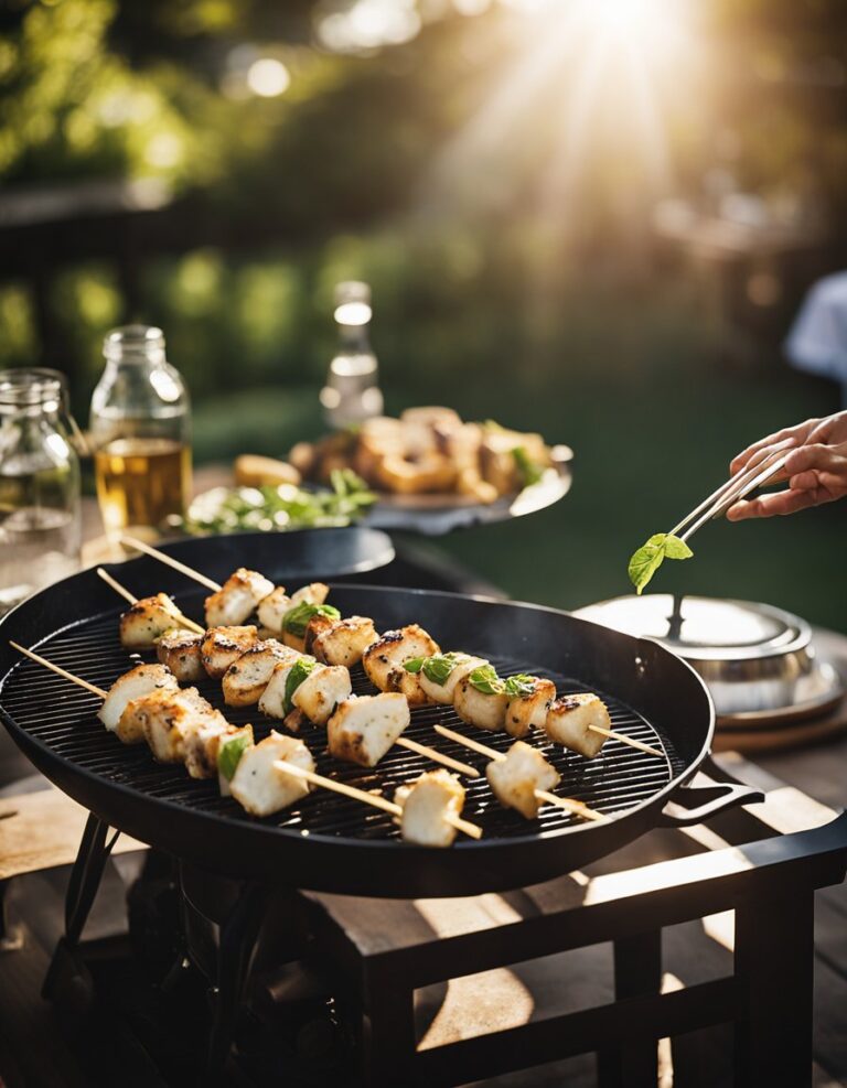 Garlic Parmesan Chicken Skewers Recipe