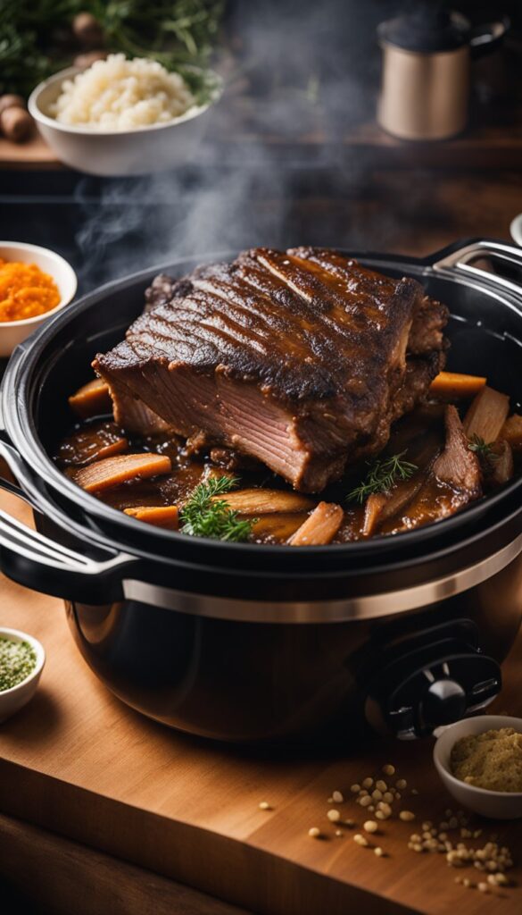 Tender Slow Cooker Beef Back Ribs Recipe