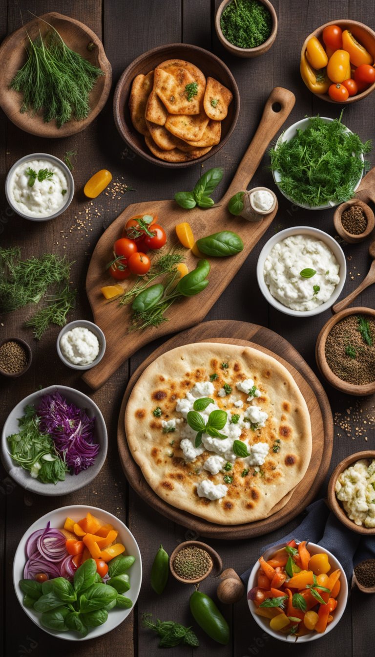 High Protein Cottage Cheese Flatbread Recipe