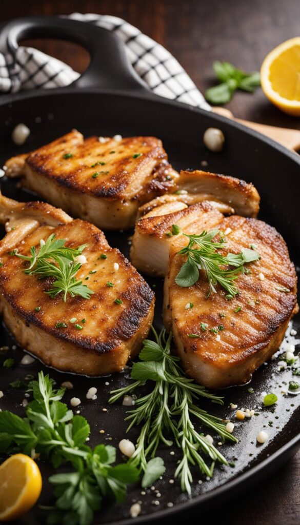 Crispy Parmesan Crusted Pork Chops Recipe