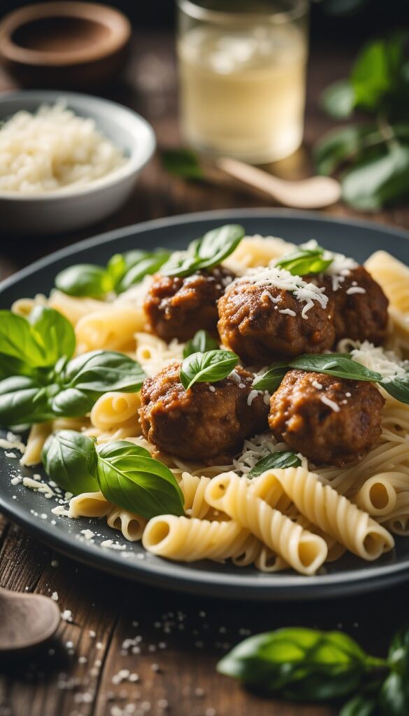 Delicious Meatball Pasta: Easy Recipe for Family Dinner