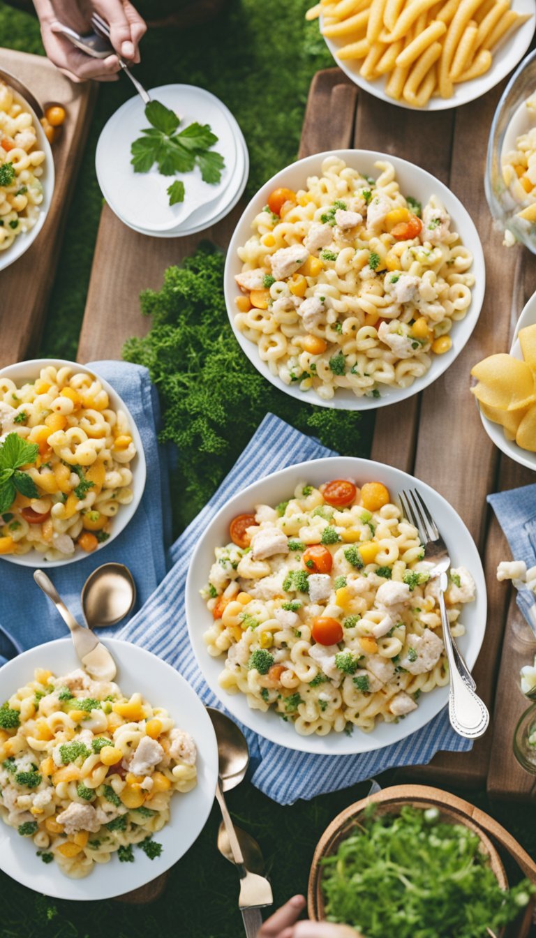 Delicious Chicken Macaroni Salad for Summer Parties