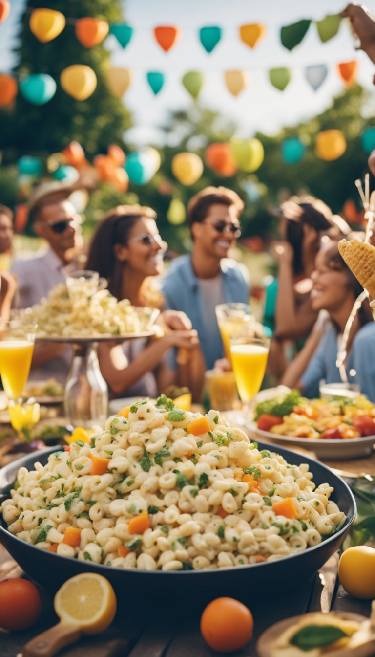 Delicious Chicken Macaroni Salad for Summer Parties