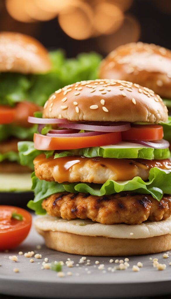 Healthy High Protein Chicken Big Mac Recipe