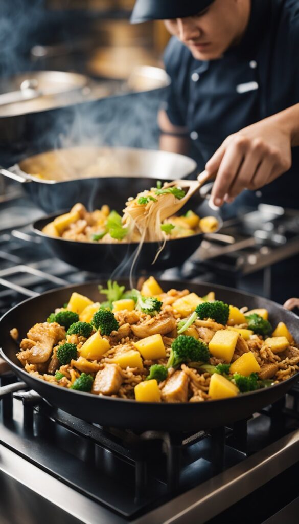 Chicken Pineapple Fried Rice: A Tropical Twist on a Classic!