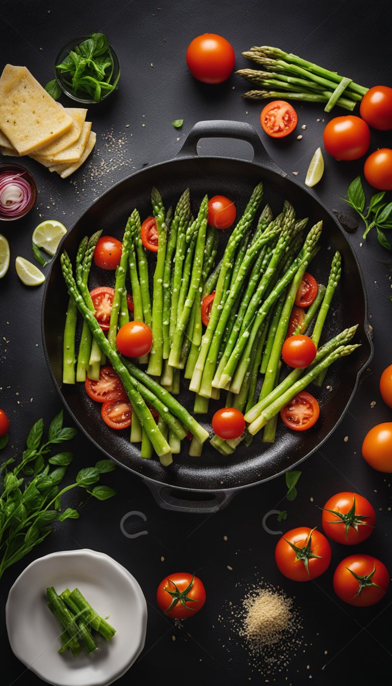 Delicious Fresh Tomato and Asparagus Pasta Recipe