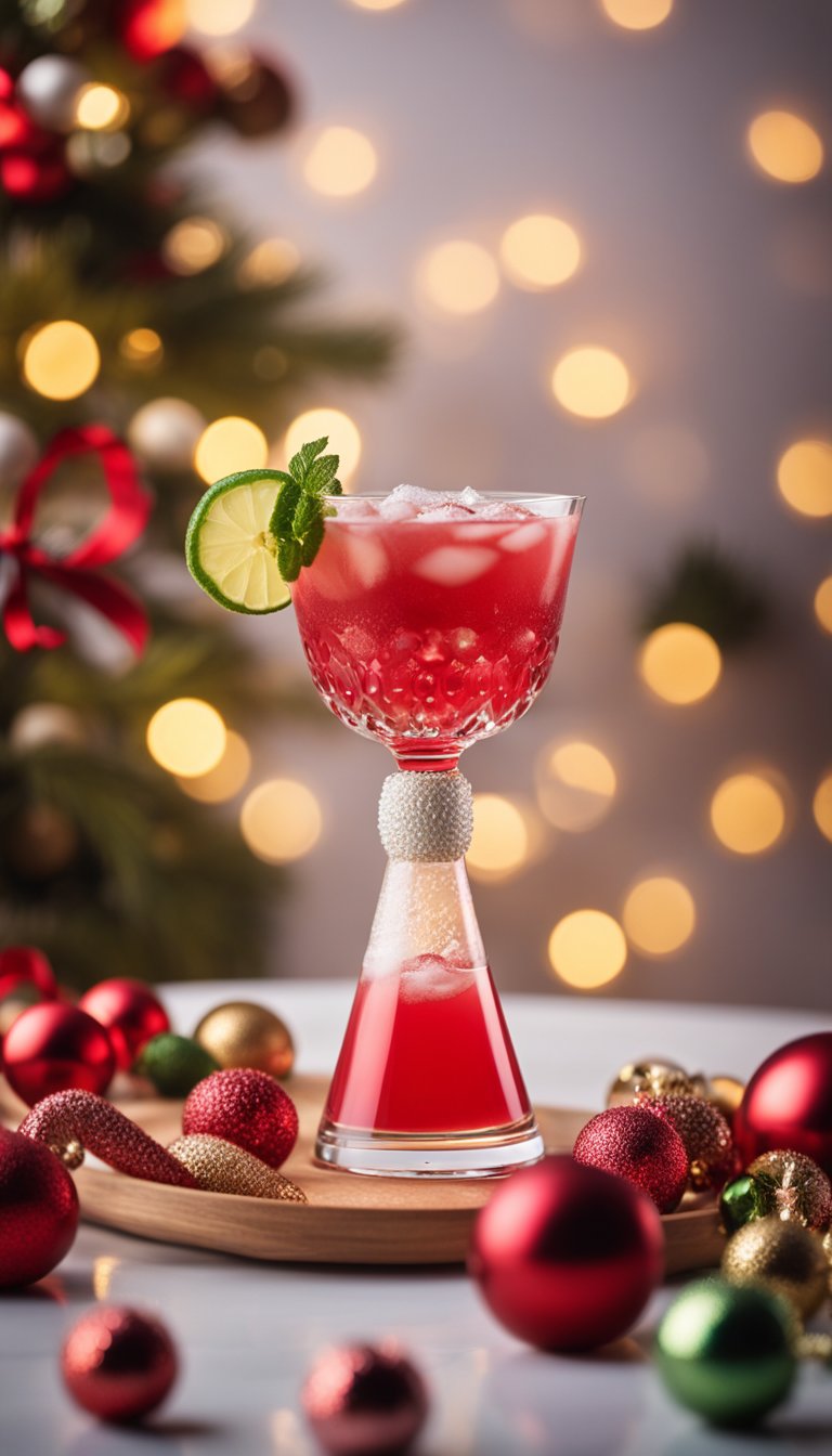 Candy Cane Margarita: A Festive Holiday Cocktail