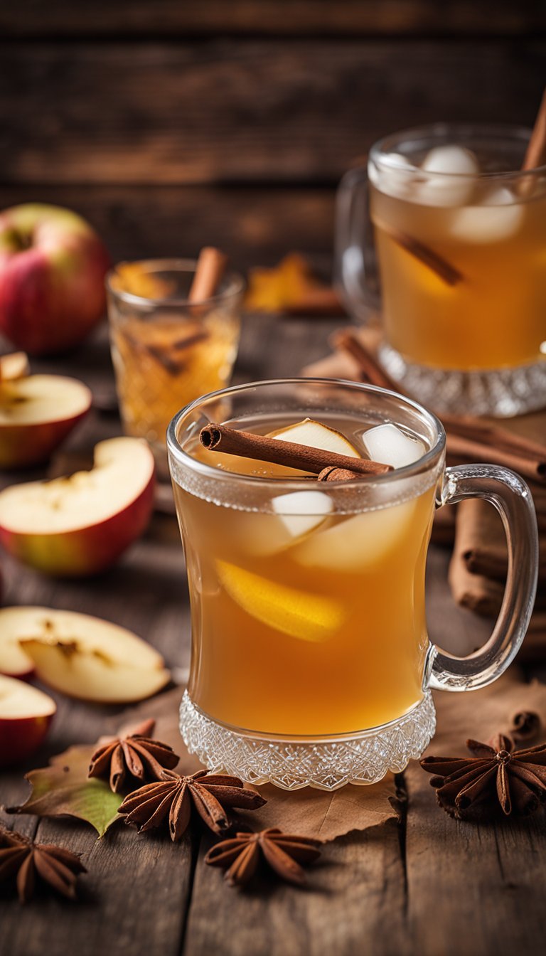 Spiced Apple Vodka Cider: A Cozy and Warming Fall Cocktail