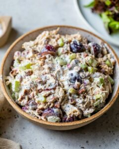 Healthy Copycat Sonoma Chicken Salad with Greek Yogurt Recipe