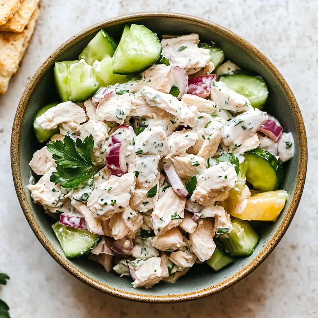 Greek Yogurt Mayo Chicken Salad