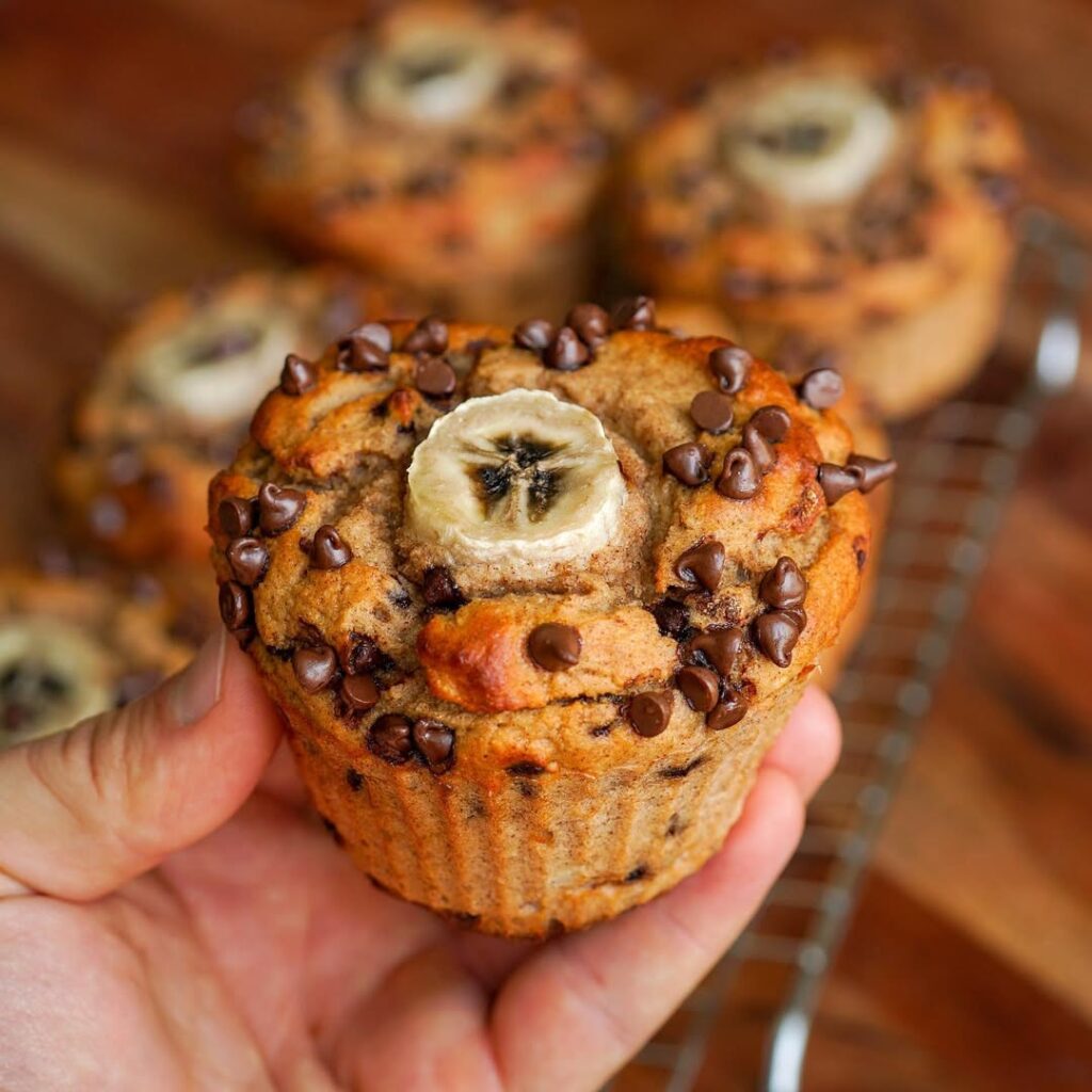High-Protein Banana Muffins – Perfect for Healthy Snacking!