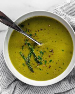 Creamy Roasted Asparagus Soup Recipe – Healthy & Delicious!