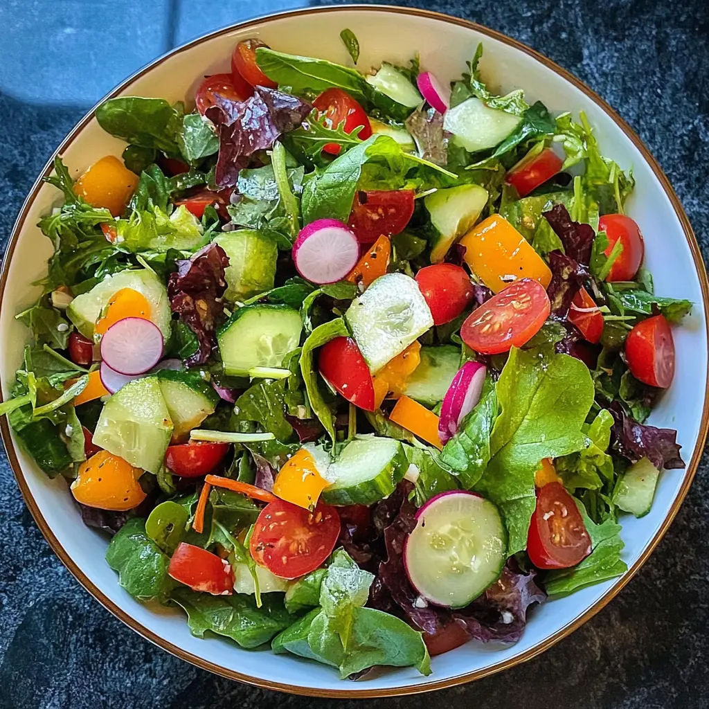 Crunchy Spring Mix Salad Recipe – Light, Healthy & So Satisfying!