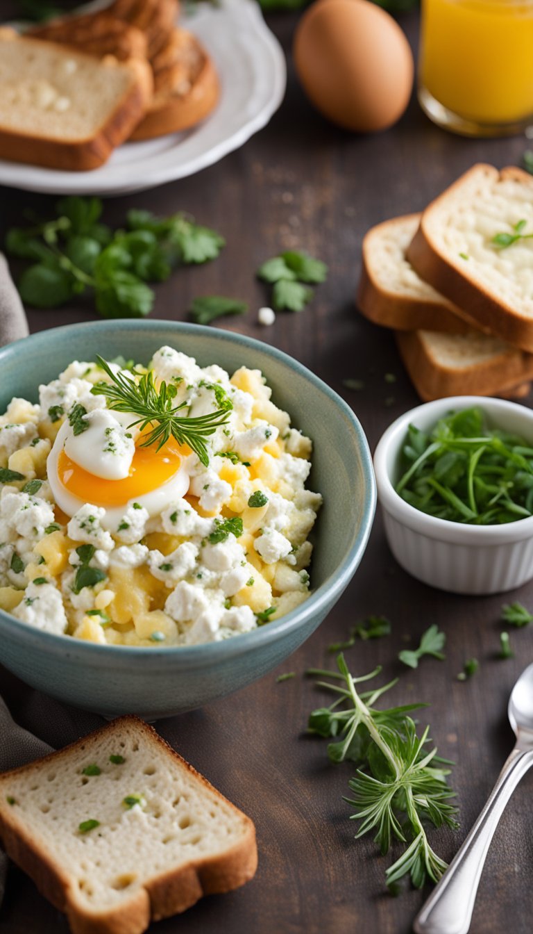 Healthy Cottage Cheese Egg Salad Recipe – Creamy, Protein-Packed & Perfect for a Quick Meal!