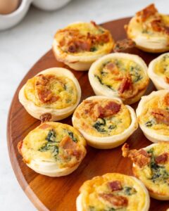 Savory Mini Quiches: Easy Bite-Sized Breakfast Treats