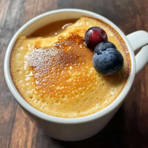 Quick And Easy Keto Pancakes In A Mug