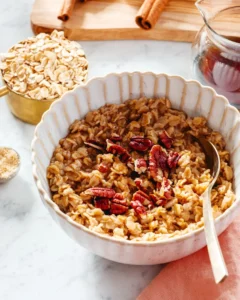 Healthy Maple and Brown Sugar Oatmeal Recipe