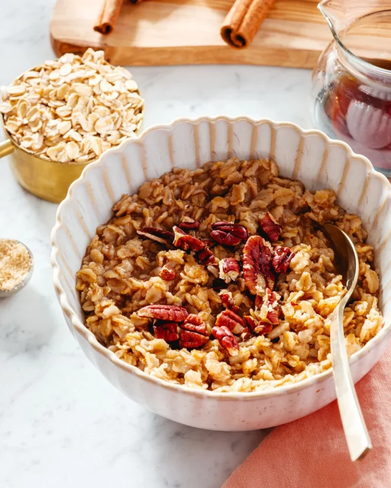 Healthy Maple and Brown Sugar Oatmeal Recipe
