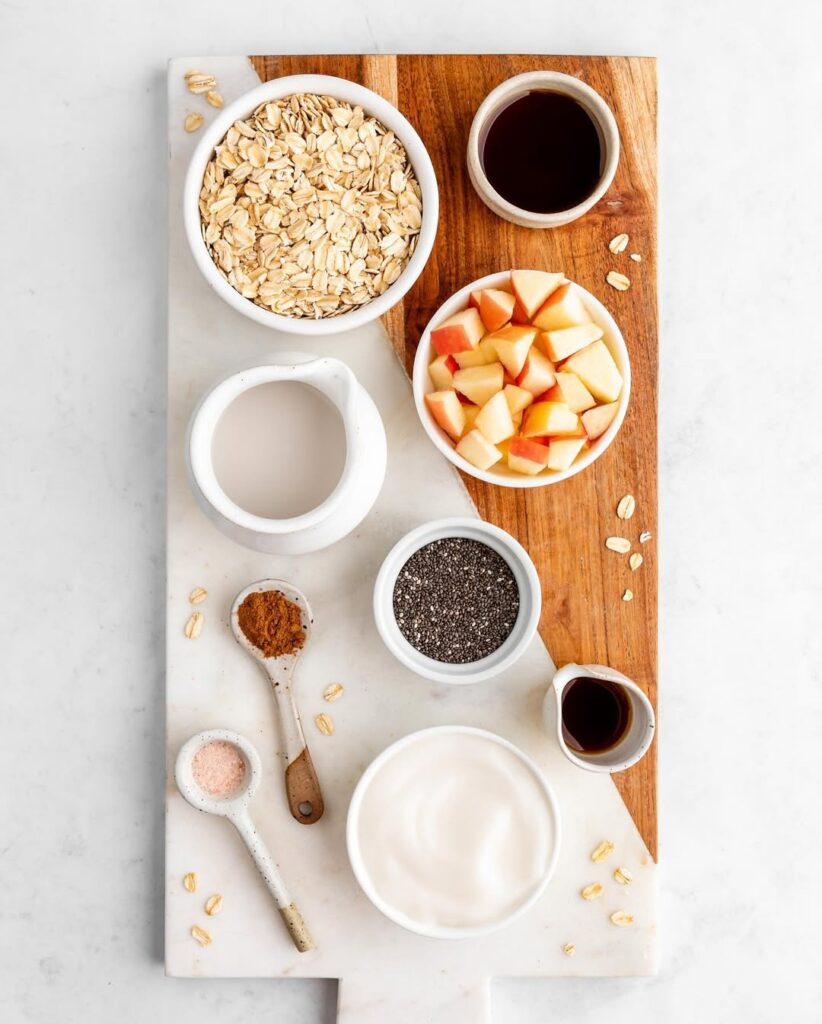 Apple Cinnamon Overnight Oats Recipe – Easy No-Cook Breakfast!