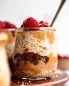 Peanut Butter & Jelly Overnight Oats Recipe