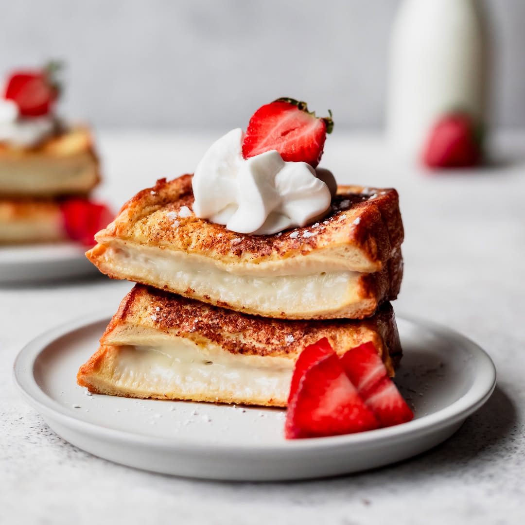 Delicious Cream Cheese Stuffed French Toast Recipe – Sweet Breakfast Perfection!