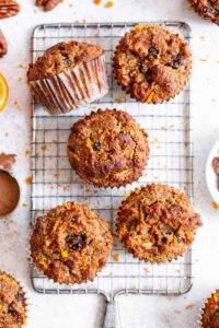 Moist Gluten-Free Morning Glory Muffins