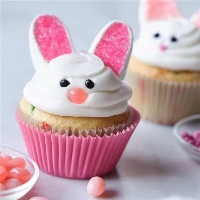 🐰 Adorable Bunny Butt Cupcakes for Easter Delight