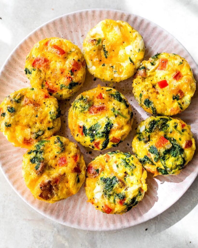 Egg & Veggie Breakfast Muffins