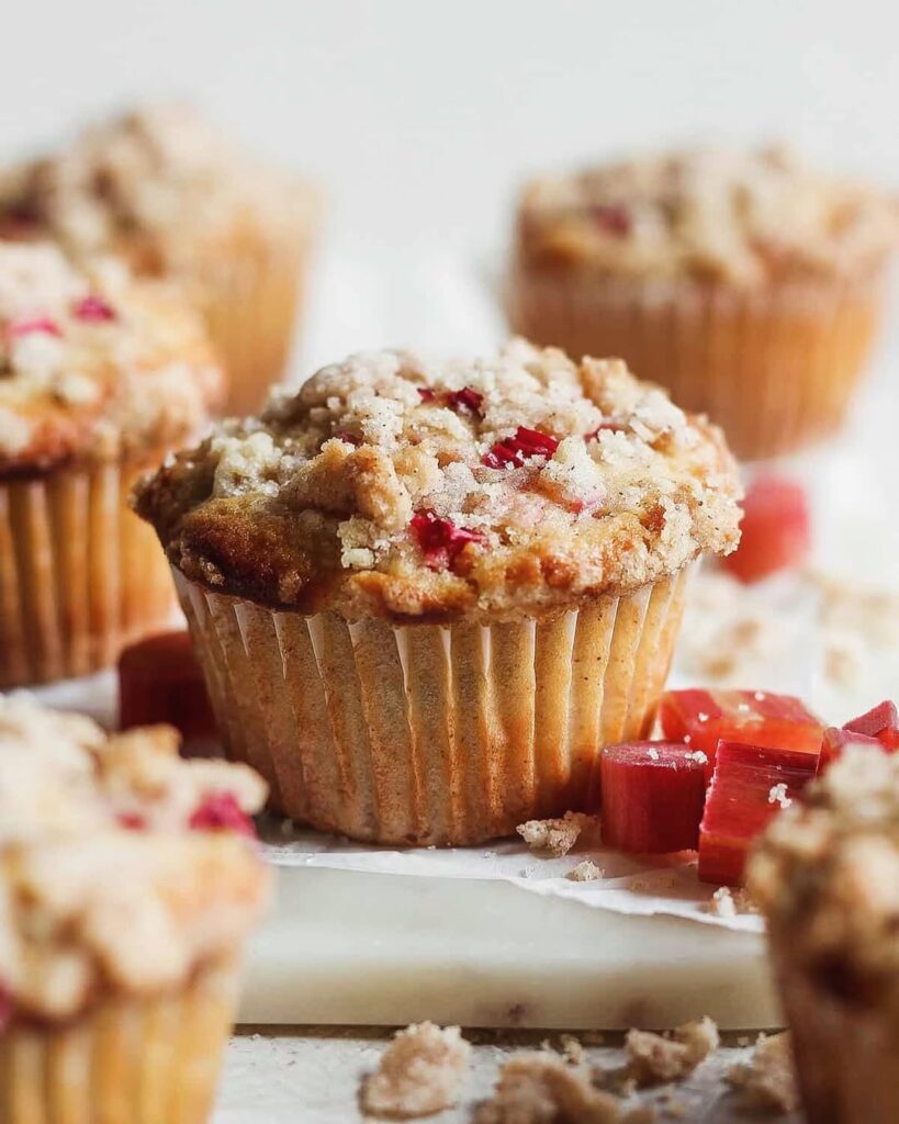 Rhubarb Muffins