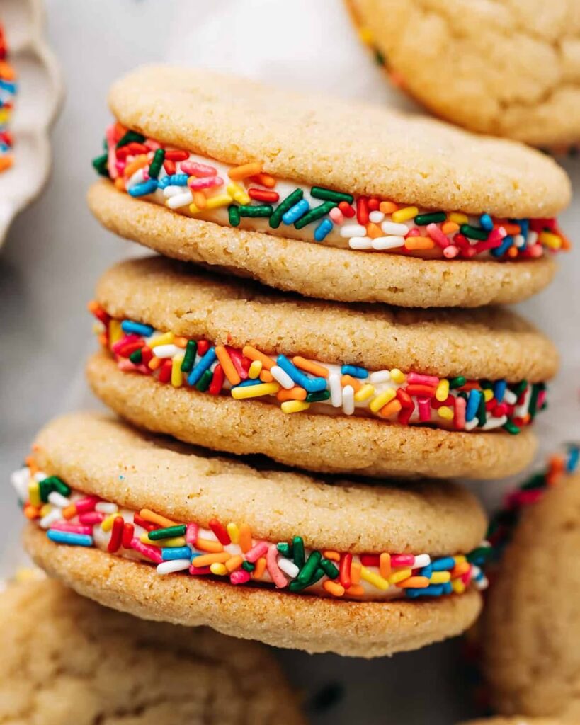 Buttercream Filled Cookie Sandwiches Recipe