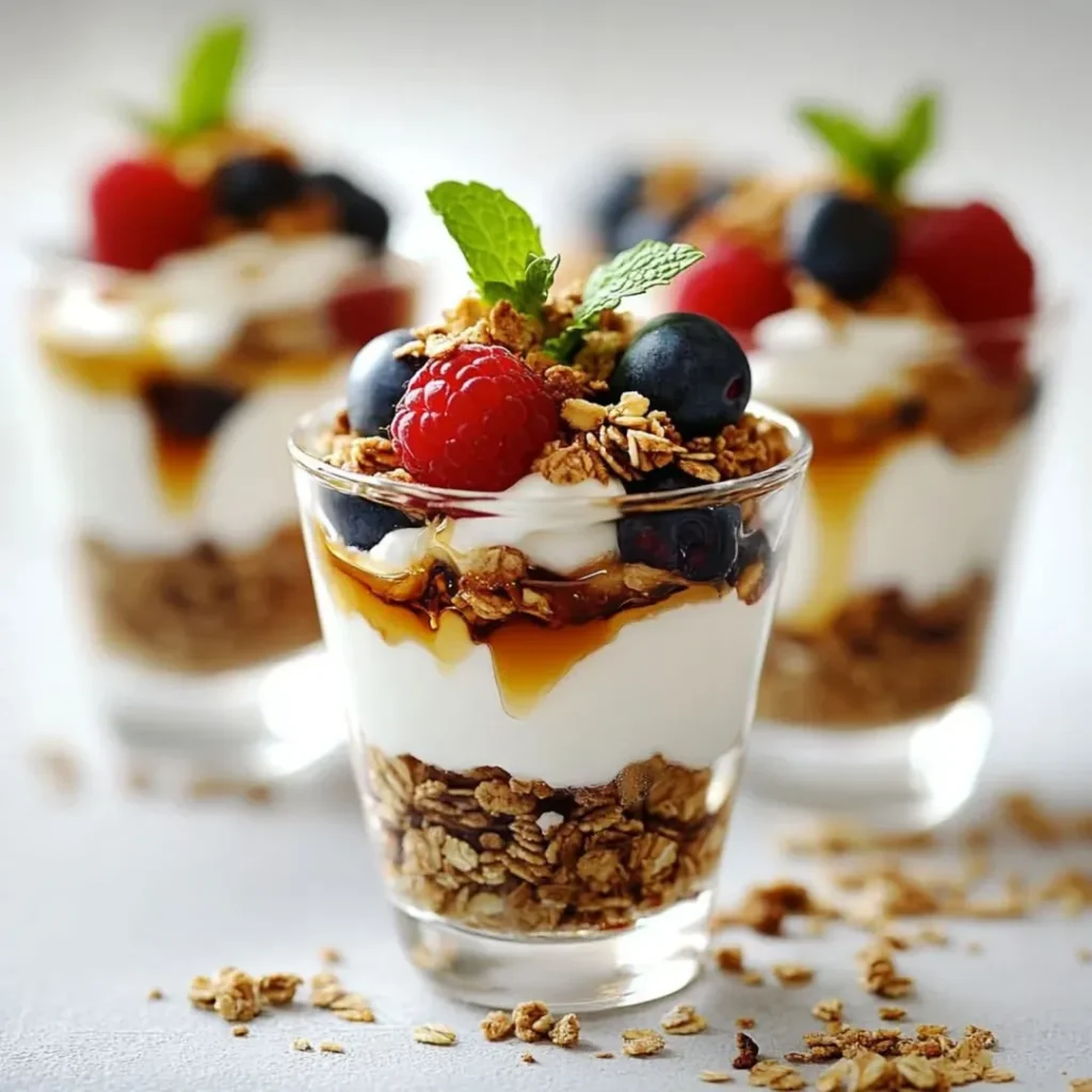 Greek Yogurt Parfait (Low-Sugar)