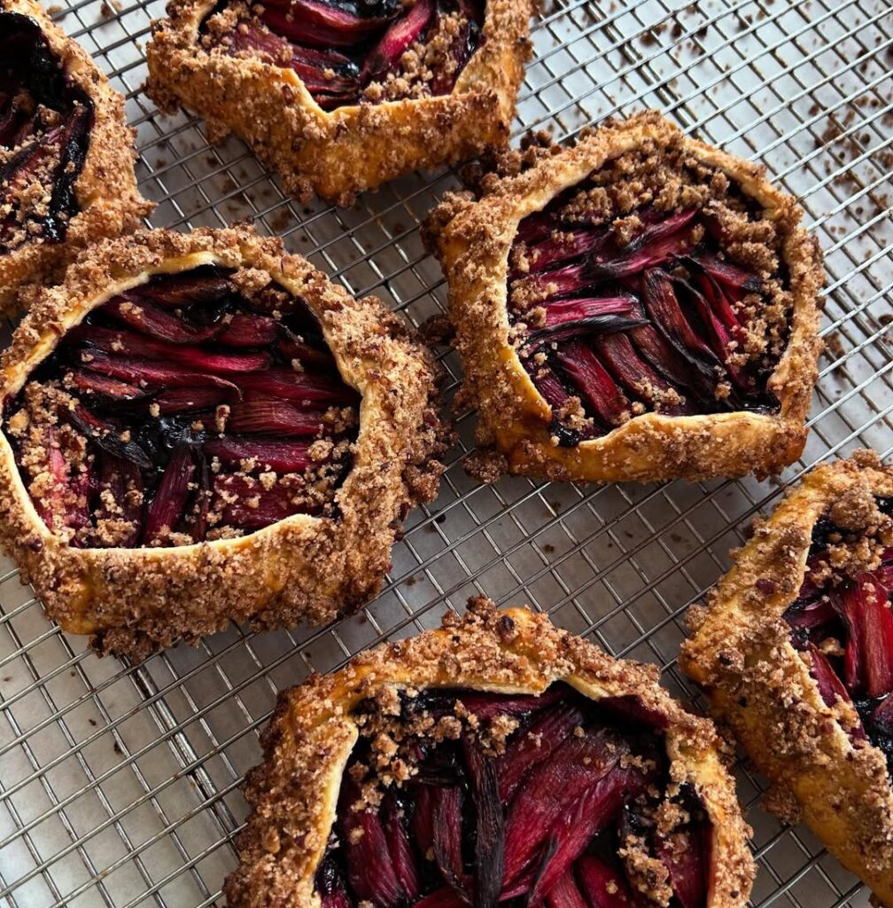 Rhubarb Galette