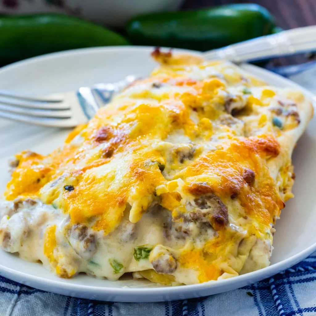 Southern Sausage Enchiladas with Creamy Gravy Recipe