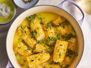 Fresh Corn Sauté with Garlic Butter and Herbs: A Simple Summer Side Dish